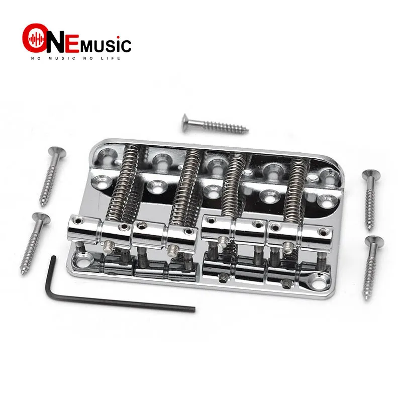 1 Set Vintage 4 String Bass Bridge Length-65mm Bass Fixed Bridge Saddle Top Load Chrome Black
1 Set Vintage 4 String Bass Bridge Length-65mm Bass Fixed Bridge Saddle Top Load Chrome Black