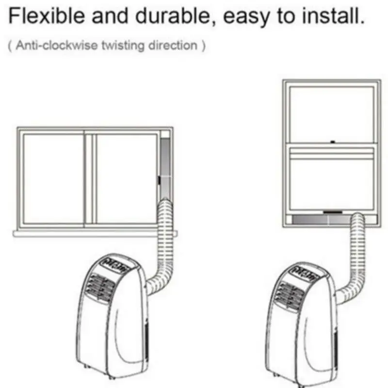 Flexible Air Conditioner Exhaust Pipe Vent Hose Duct Outlet Free Extension For Portable Air Conditioner
Flexible Air Conditioner Exhaust Pipe Vent Hose Duct Outlet Free Extension For Portable Air Conditioner