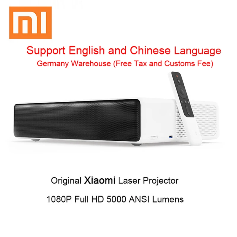 Оригинальный лазерный проекционный проектор Xiaomi Mijia tv 150 дюймов 1080 Full HD Поддержка