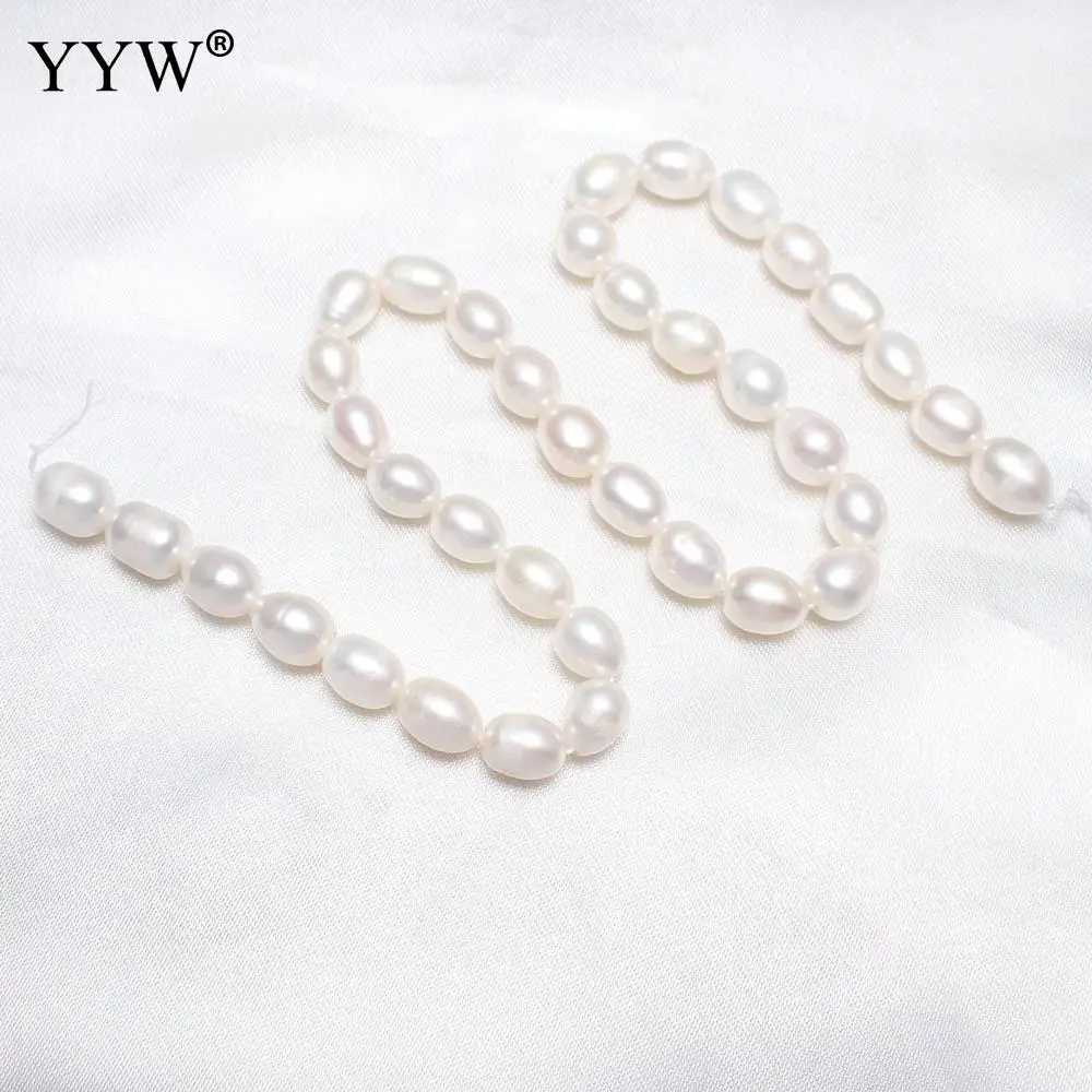 Cultured Rice Freshwater Pearl Beads Natural White 8-9mm Approx 0.8mm Sold Per Approx 15 Inch Strand
Cultured Rice Freshwater Pearl Beads Natural White 8-9mm Approx 0.8mm Sold Per Approx 15 Inch Strand