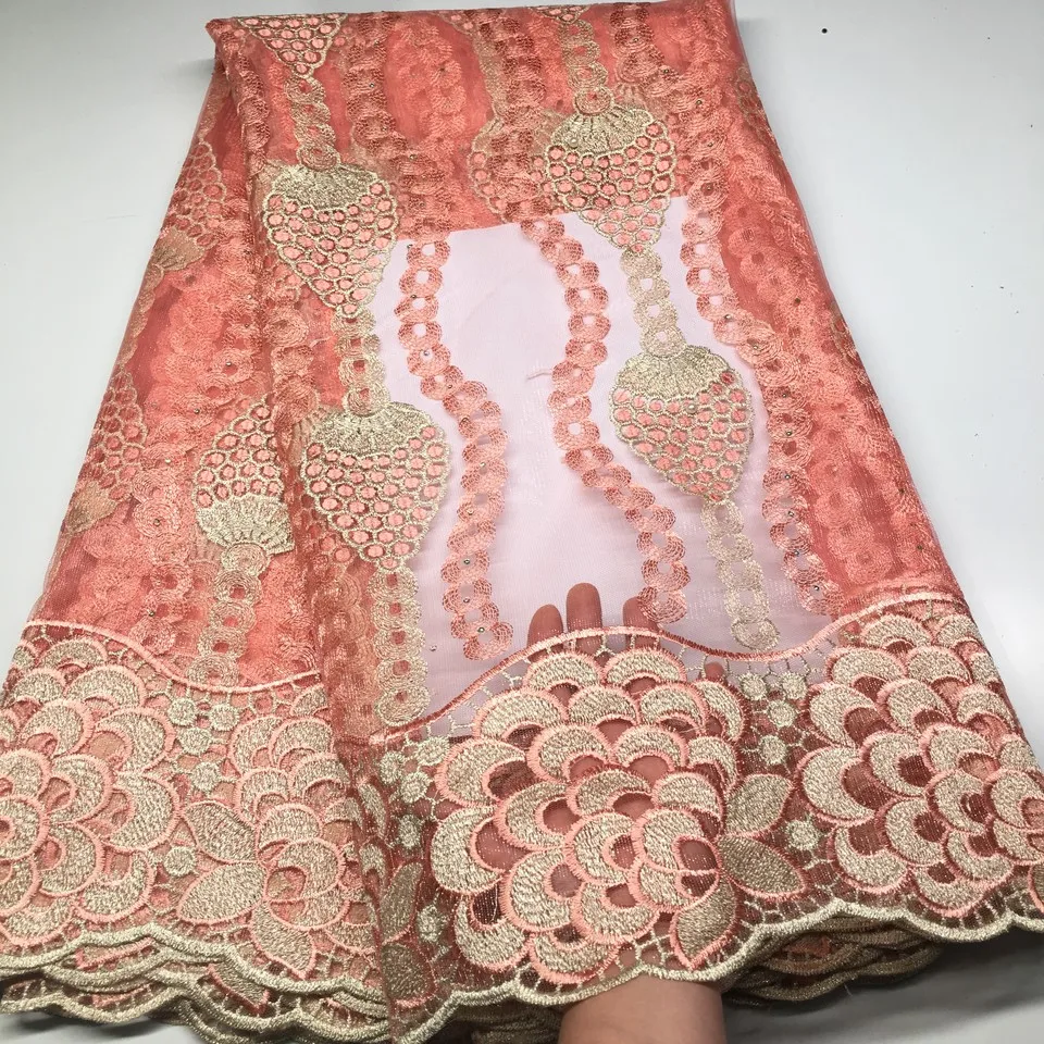2019 Latest French Nigerian Laces Fabrics High Quality Tulle African Laces Fabric Wedding African French Tulle Lace KHX01/2
2019 Latest French Nigerian Laces Fabrics High Quality Tulle African Laces Fabric Wedding African French Tulle Lace KHX01/2