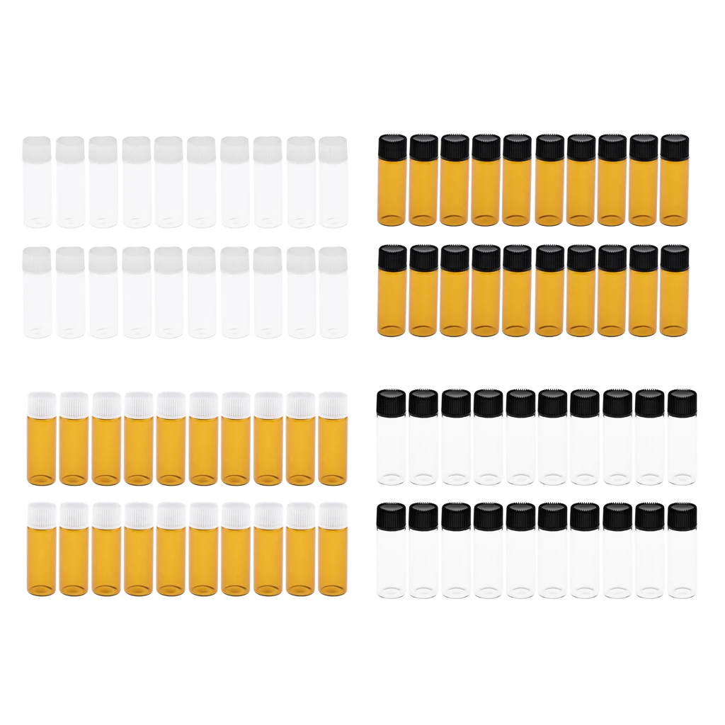 Essential Oils Sample Bottles, 20Pcs 5ml Oil Bottles For Essential oils, with Orifice Reducers and Screw Caps
Essential Oils Sample Bottles, 20Pcs 5ml Oil Bottles For Essential oils, with Orifice Reducers and Screw Caps