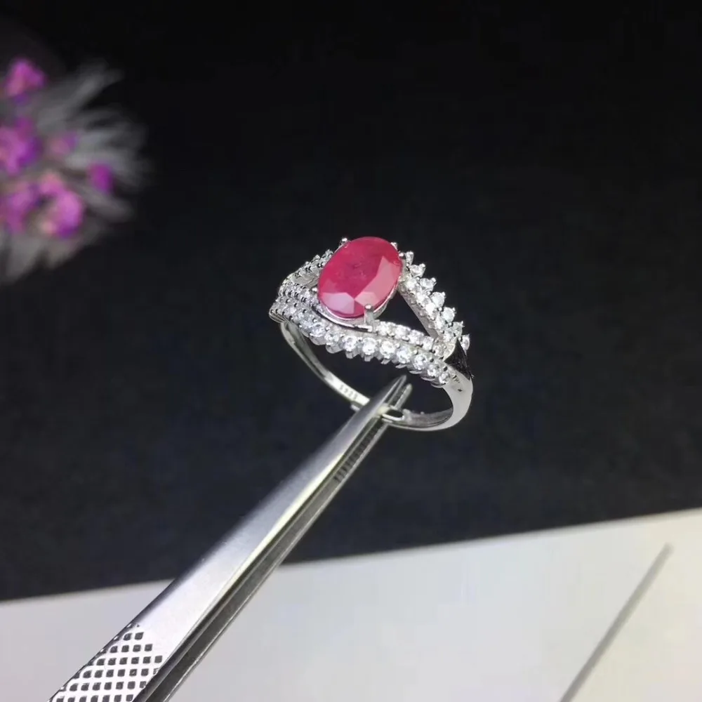 Ruby ring Free shipping Natural and real ruby 925 sterling silver Fine jewelry 6*8mm Gem
Ruby ring Free shipping Natural and real ruby 925 sterling silver Fine jewelry 6*8mm Gem