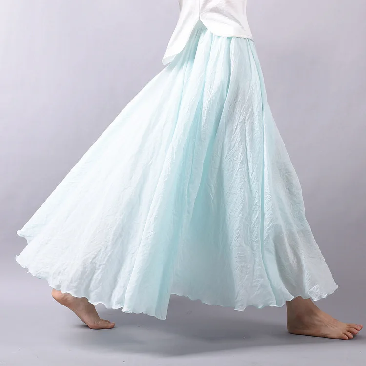 2019 High Waist Women Long Linen cotton Skirts Womens Elastic waist Skirt Long Summer Boho Maxi Skirt
2019 High Waist Women Long Linen cotton Skirts Womens Elastic waist Skirt Long Summer Boho Maxi Skirt