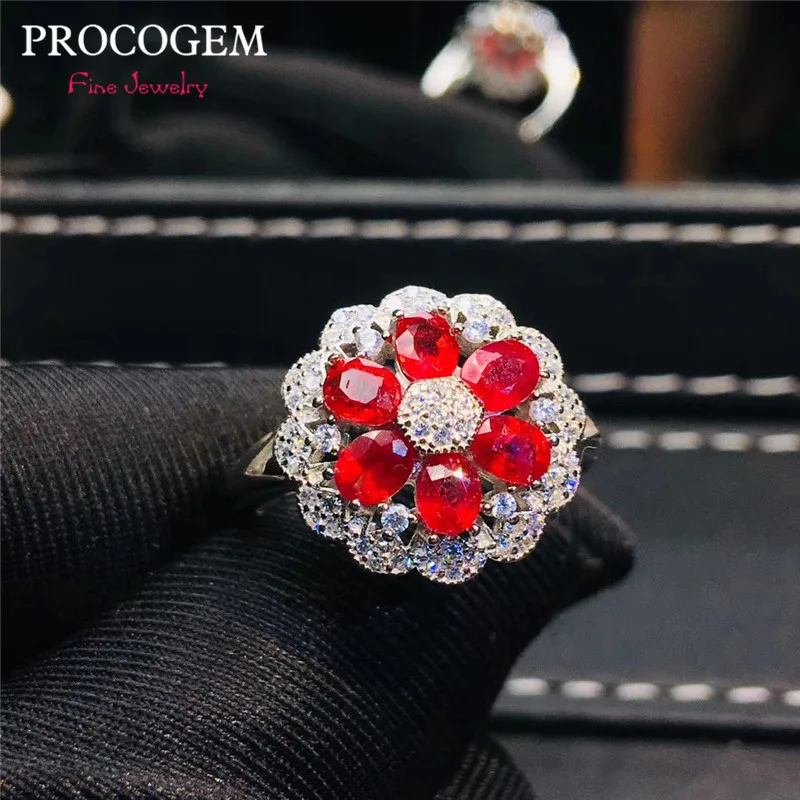 Кольца с рубиновым цветком Procogem для женщин, свадебные подарки 3x4 мм, высококачественные ювелирные изделия из стерлингового серебра 925 пробы,...
Кольца с рубиновым цветком Procogem для женщин, свадебные подарки 3x4 мм, высококачественные ювелирные изделия из стерлингового серебра 925 пробы,...
