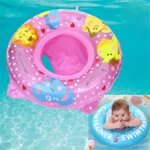 Детское безопасное плавающее кольцо для плавания надувная