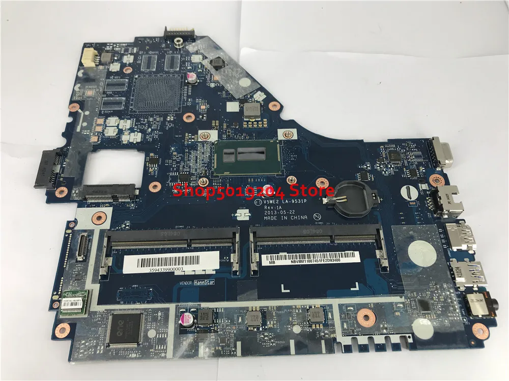 Материнская плата V5WE2 для ноутбука ACER LA-9531P, материнская плата для ноутбука NBV8M11007 E1-572 SR1EF
Материнская плата V5WE2 для ноутбука ACER LA-9531P, материнская плата для ноутбука NBV8M11007 E1-572 SR1EF