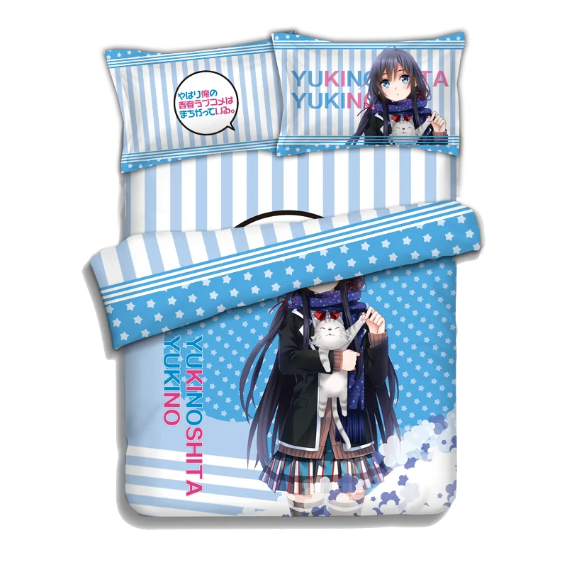 Anime Yukinoshita Yukino Yukipedia Nekopedia Bed sheets Bedding Sheet Bedding Sets Bedcover Quilt Cover Pillow Case 4PCS
Anime Yukinoshita Yukino Yukipedia Nekopedia Bed sheets Bedding Sheet Bedding Sets Bedcover Quilt Cover Pillow Case 4PCS