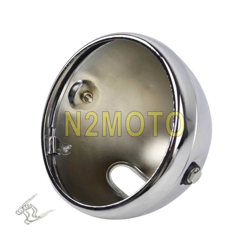 Universal Motorcycle 7" Headlight Housing Steel Headlamp Light Bucket For Harley Honda Yamaha LED Front Headlight Shell Chrome
Universal Motorcycle 7" Headlight Housing Steel Headlamp Light Bucket For Harley Honda Yamaha LED Front Headlight Shell Chrome