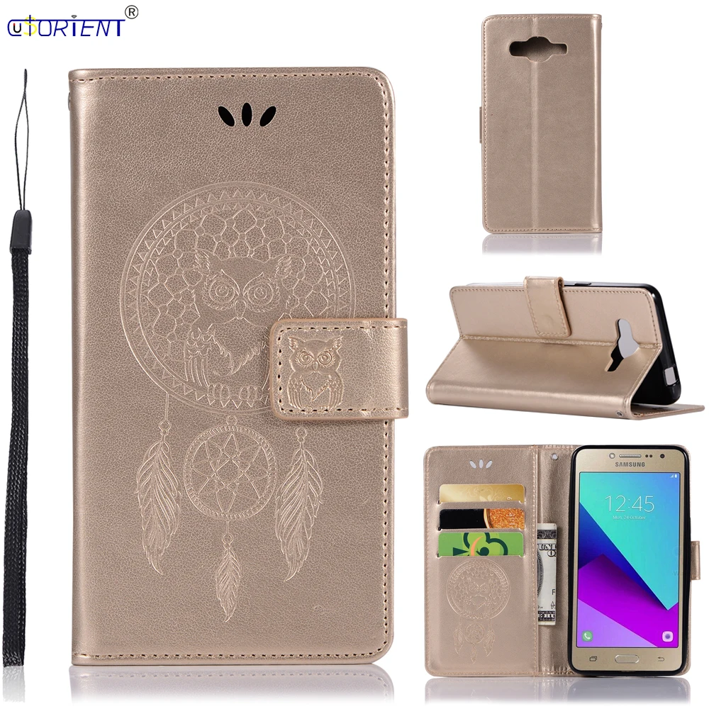 Для Samsung Galaxy G532 J2 Prime флип чехол бумажник SM G532F G532M G532G G532F/DS G532H кожаный слот для