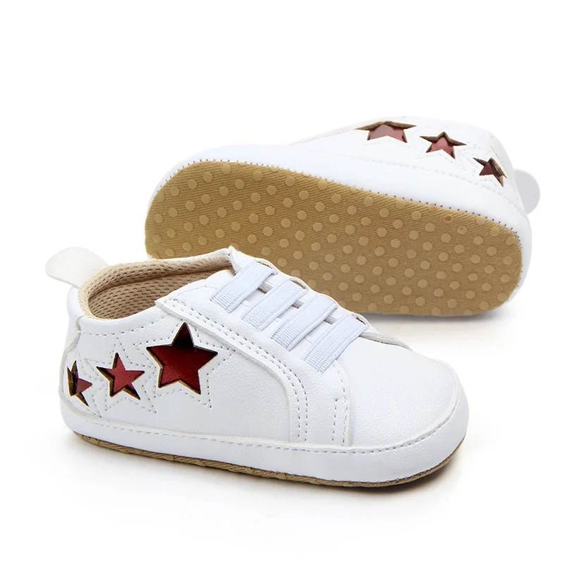 Spring Autumn Baby Shoes Low Five Stars Casual Baby The First Walker Baby Boys Girls PU Strap Toddler Shoes
Spring Autumn Baby Shoes Low Five Stars Casual Baby The First Walker Baby Boys Girls PU Strap Toddler Shoes