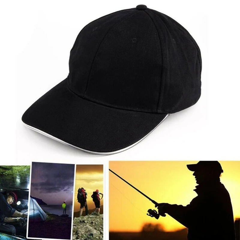 Outdoor Hiking Running Led Lights Fishing Hat Camouflage Cap For Night Fishing Hunting With Batteries Fishing Caps Tackles
Outdoor Hiking Running Led Lights Fishing Hat Camouflage Cap For Night Fishing Hunting With Batteries Fishing Caps Tackles