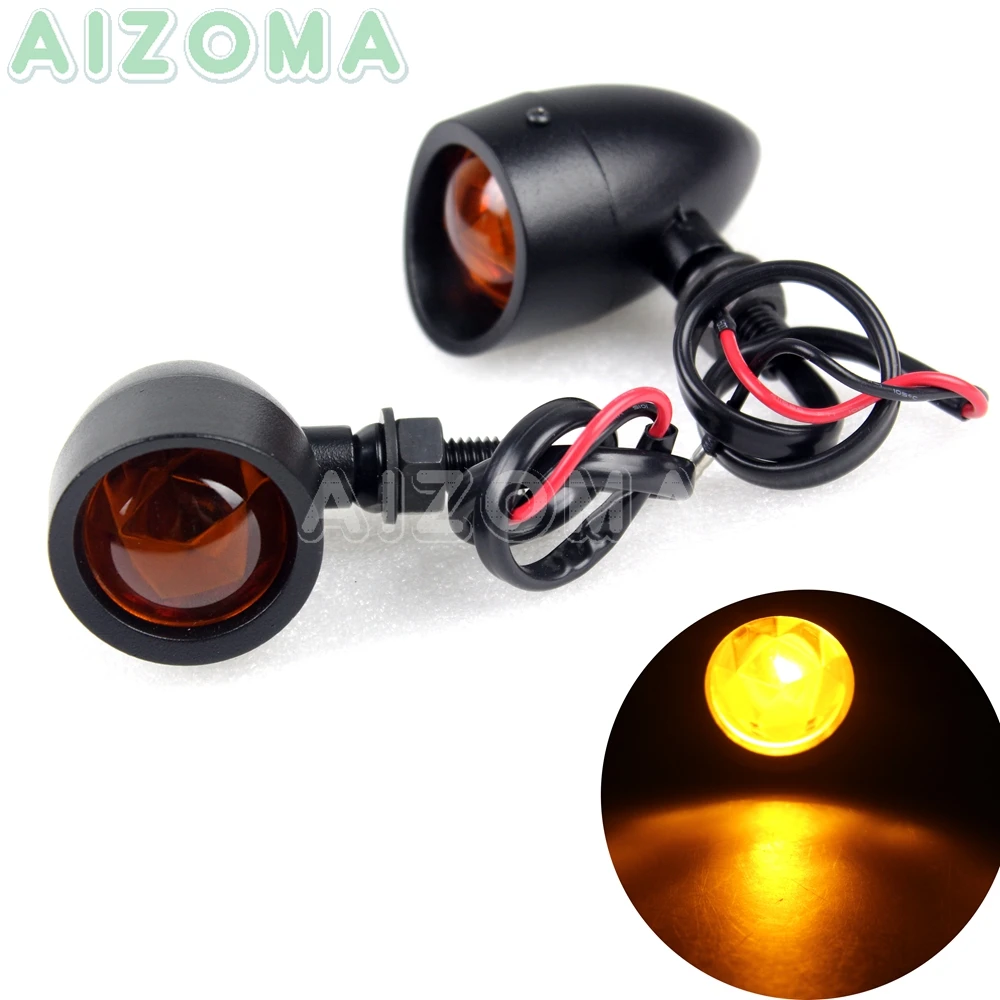 Motorcycle Bullet Style Turn Signal Blinker Amber Lights Universal Mini Indicator Falsher Lamp for Kawasaki Honda Suzuki Bobber
Motorcycle Bullet Style Turn Signal Blinker Amber Lights Universal Mini Indicator Falsher Lamp for Kawasaki Honda Suzuki Bobber