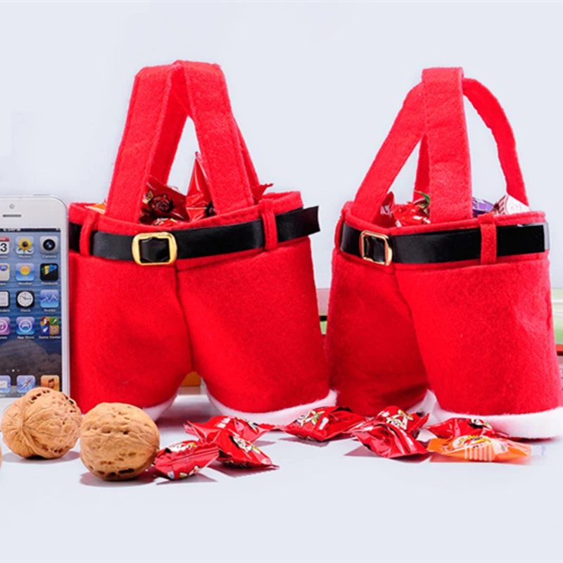 1 pc Candy Bag Christmas Candy Gift Bag Containers Decorations Holders Clothes Kitchen Decoration For New Year Xmas Dinner Party
1 pc Candy Bag Christmas Candy Gift Bag Containers Decorations Holders Clothes Kitchen Decoration For New Year Xmas Dinner Party