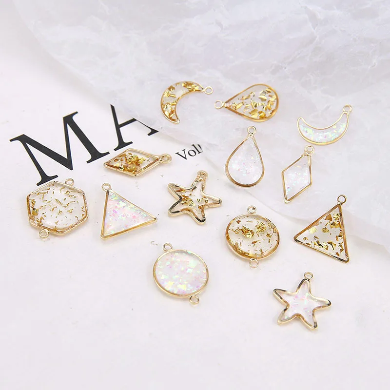 10PCS Fashion Water Drop Geometry Pendants Floating Charms For Jewelry Making Diy Tassel Earrings Accessories
10PCS Fashion Water Drop Geometry Pendants Floating Charms For Jewelry Making Diy Tassel Earrings Accessories