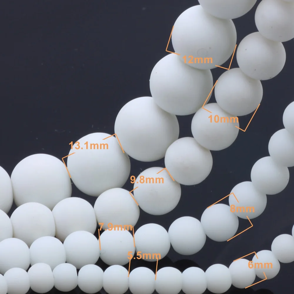 OlingArt 6MM/8MM/10MM/14MM Mixing Glass Rubber White Round beads Bracelet DIY Earrings Jewelry Making
OlingArt 6MM/8MM/10MM/14MM Mixing Glass Rubber White Round beads Bracelet DIY Earrings Jewelry Making