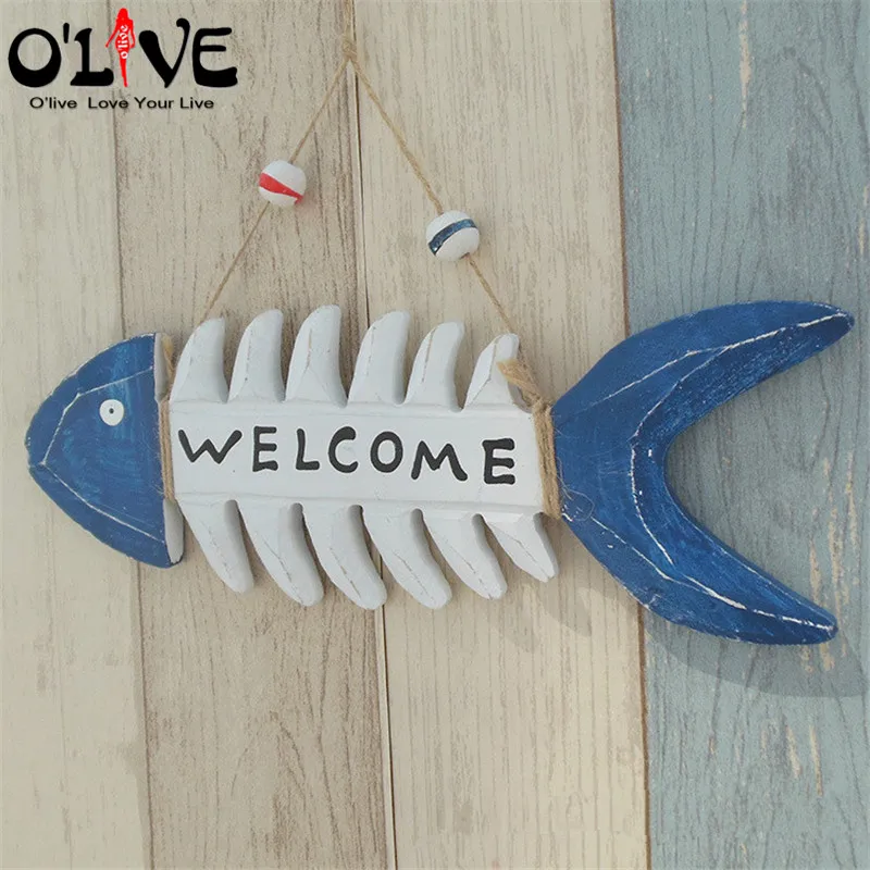 Wooden Welcome Sign Decoration Fishbone Hanging Ornaments Vintage Home Decor Marine Mediterranean Style Nautical Decor Crafts
Wooden Welcome Sign Decoration Fishbone Hanging Ornaments Vintage Home Decor Marine Mediterranean Style Nautical Decor Crafts