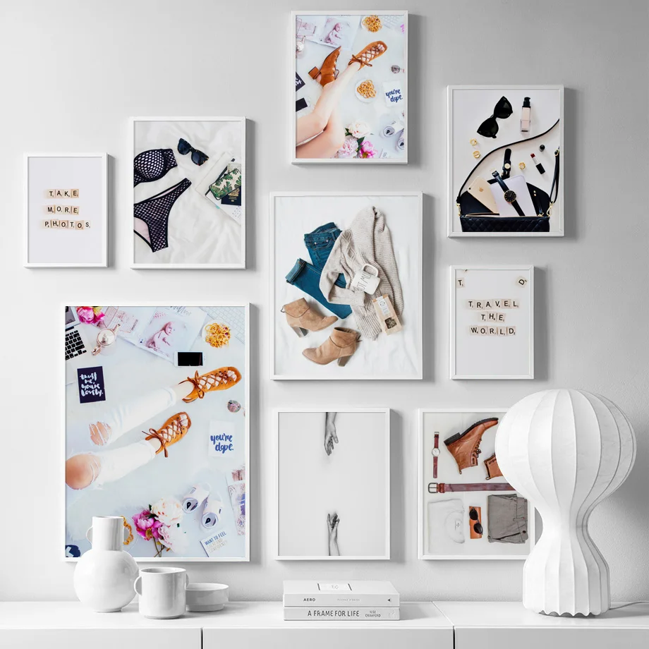 Fashion Girl Outfit travel Makeup Quotes Nordic Posters And Prints Wall Art Canvas Painting Wall Pictures For Living Room Decor
Fashion Girl Outfit travel Makeup Quotes Nordic Posters And Prints Wall Art Canvas Painting Wall Pictures For Living Room Decor
