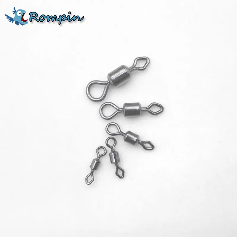 Rompin 50pcs/bag round and diamond swivels eye rolling swivel fishing tackle High speed connector fishing swivels accessory
Rompin 50pcs/bag round and diamond swivels eye rolling swivel fishing tackle High speed connector fishing swivels accessory