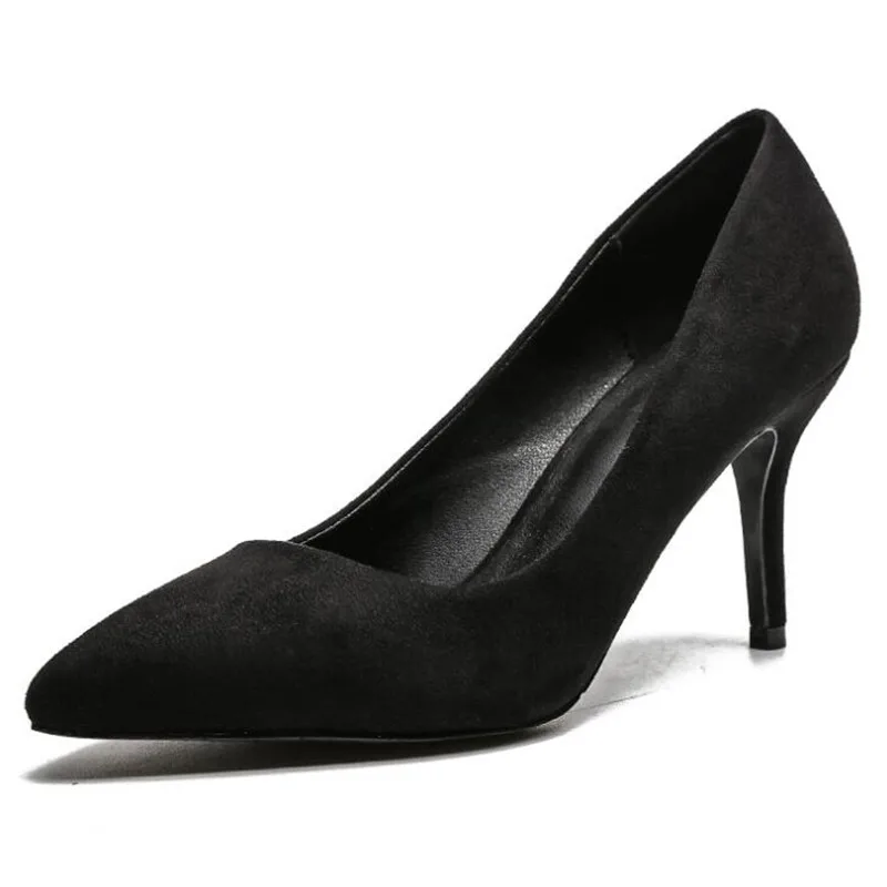 Women Pumps Shoes green Solid color Flock Slip-On Shallow Wedding Party Pointed Toe 8CM Thin High Heels Pump Chaussures Femme
Women Pumps Shoes green Solid color Flock Slip-On Shallow Wedding Party Pointed Toe 8CM Thin High Heels Pump Chaussures Femme