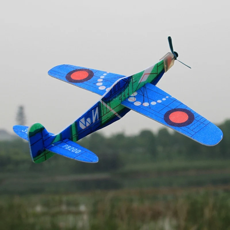 12Pcs DIY Hand Throw Aircraft Flying Glider Toy Planes Airplane Made of foam Plast Party Bag Fillers Children Kids Toys Games
12Pcs DIY Hand Throw Aircraft Flying Glider Toy Planes Airplane Made of foam Plast Party Bag Fillers Children Kids Toys Games
