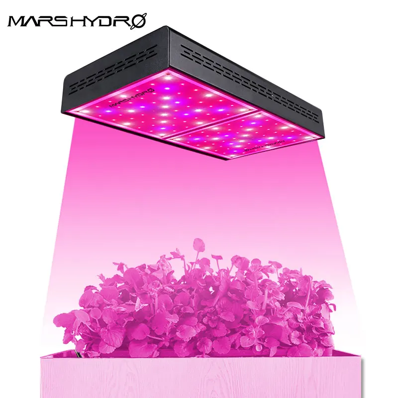 Mars hydro 100x100x180 см комнатный гроутент полный спектр ECO 600 Pro II 160 led 900 W Граден