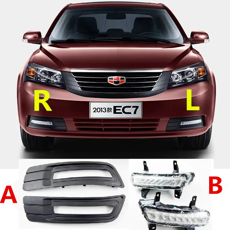 Car Front Led Daytime Running Lights Fog Light Frame For 2013 Year Geely Emgrand 7 Ec7 Ec715 Ec718
Car Front Led Daytime Running Lights Fog Light Frame For 2013 Year Geely Emgrand 7 Ec7 Ec715 Ec718