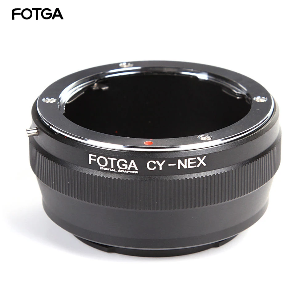 

FOTGA Adapter Ring For Contax Yashica CY Lens to Sony E Mount NEX-3 5C 5N 5R Cameras