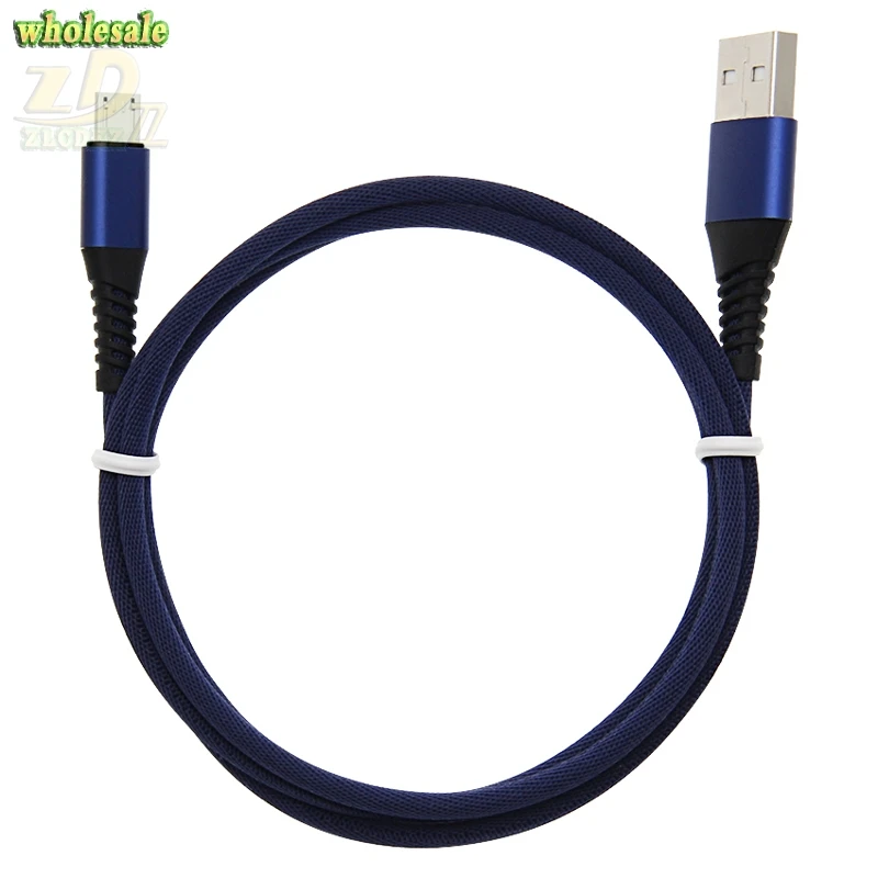 Микро USB кабель Тканый дизайн Android данных кабели для мобильных телефонов Быстрая