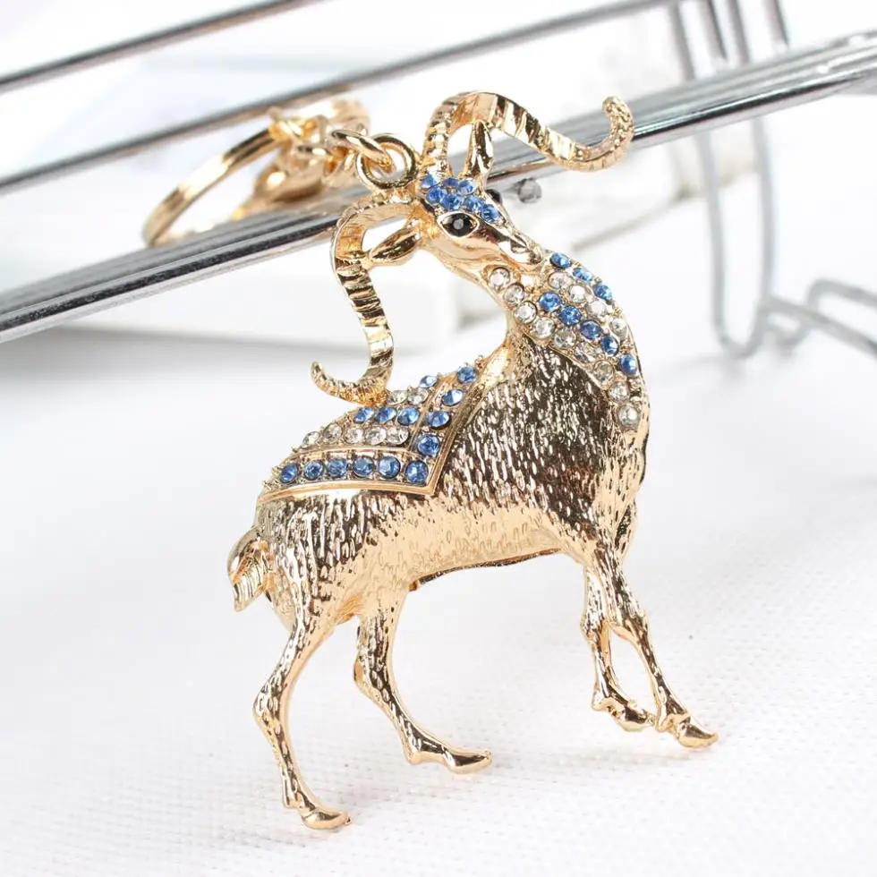 Chinese Zodiac Goat Sheep Lovely Crystal Rhinestone Charm Pendant Purse Bag Car Key Ring Chain Creative Wedding Party Gift
Chinese Zodiac Goat Sheep Lovely Crystal Rhinestone Charm Pendant Purse Bag Car Key Ring Chain Creative Wedding Party Gift