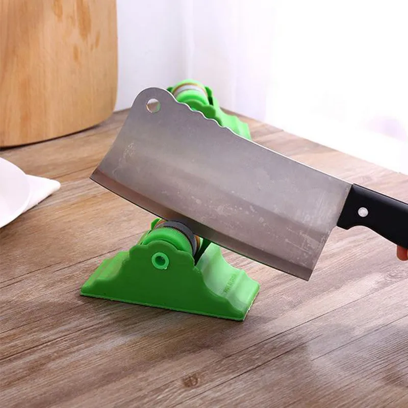 Легкая прочная наклейка точилка для ножей фиксированного типа бытовая кухонная