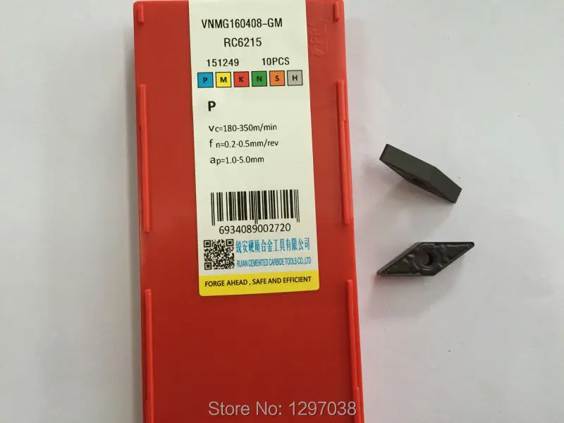10pcs CNC carbide blade VNMG160408-GM-RC6215,high linear velocity continuous cutting Hard a little of Steel parts Better effect
10pcs CNC carbide blade VNMG160408-GM-RC6215,high linear velocity continuous cutting Hard a little of Steel parts Better effect