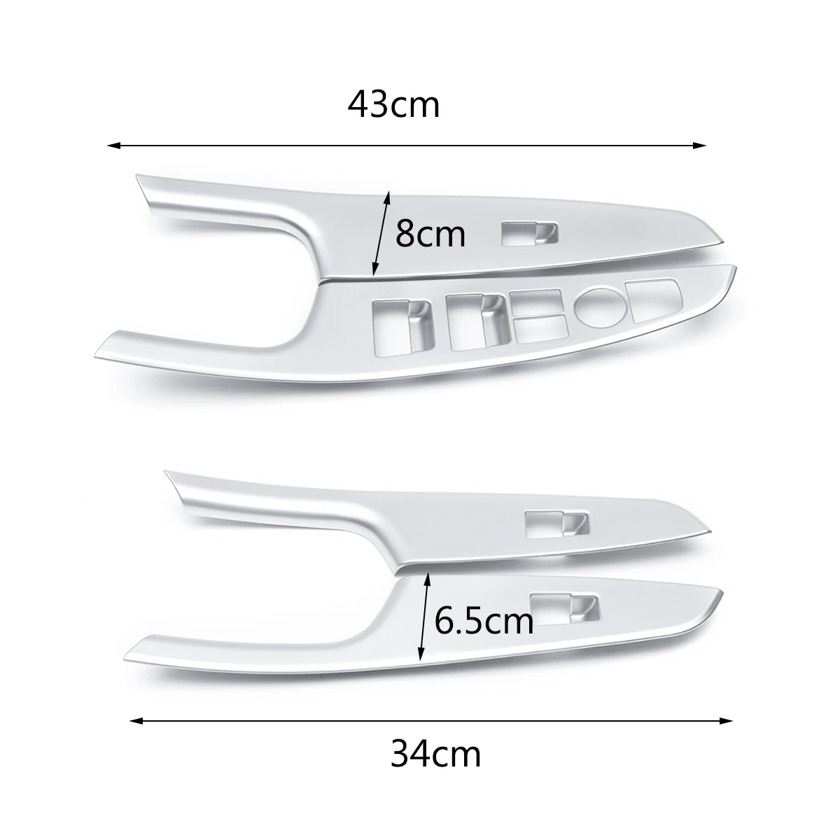 4PCS ABS Car Interior Stickers Window Lift Switch Button Panel Switch Trim Frame Covers Accessories For Hyundai Tucson 2015-2017
4PCS ABS Car Interior Stickers Window Lift Switch Button Panel Switch Trim Frame Covers Accessories For Hyundai Tucson 2015-2017