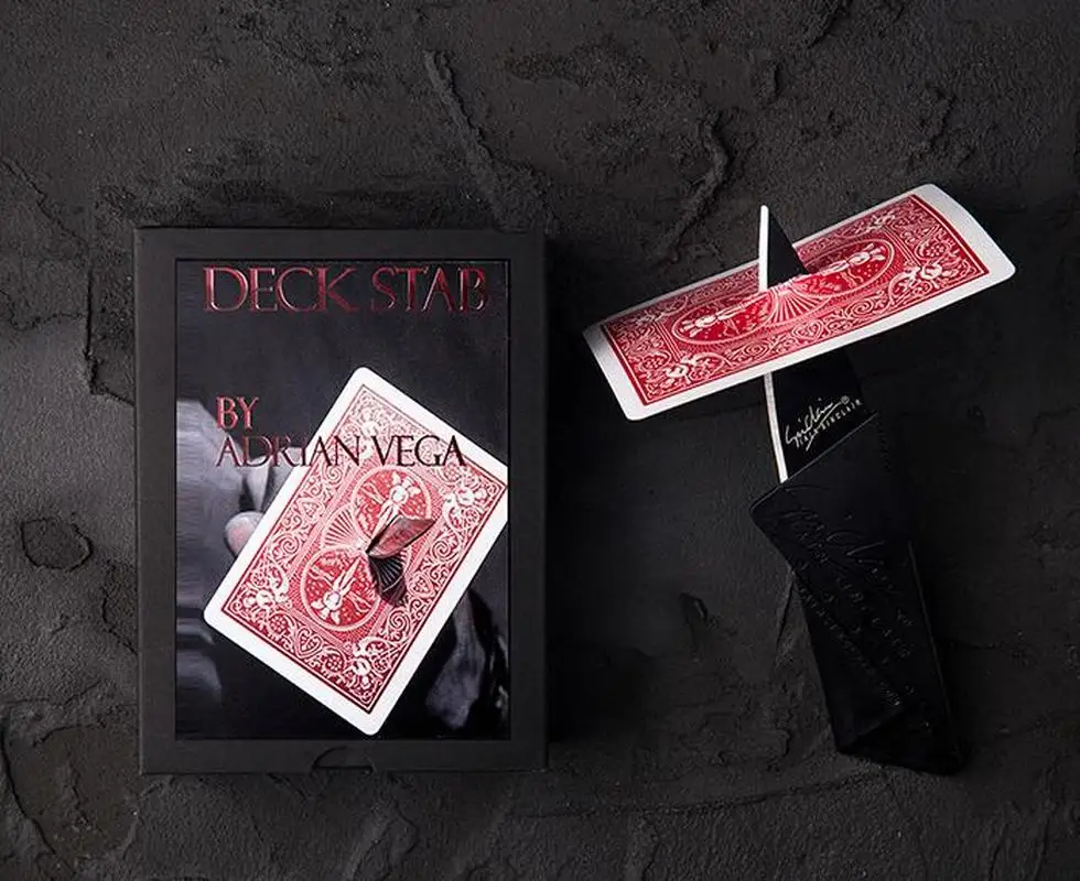 Deck Stab By Adrian Vega (Gimmick And Online Instructions) - Mentalism,Magic Accessories For Magicians,Stage Magic Illusions
Deck Stab By Adrian Vega (Gimmick And Online Instructions) - Mentalism,Magic Accessories For Magicians,Stage Magic Illusions