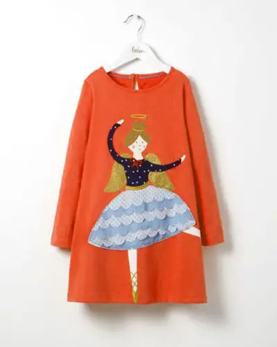 NEWEST Baby Girl Dress with Animals Princess Long Sleeve Dresses Children Autumn Clothing for Kids robe fillette | Детская одежда и