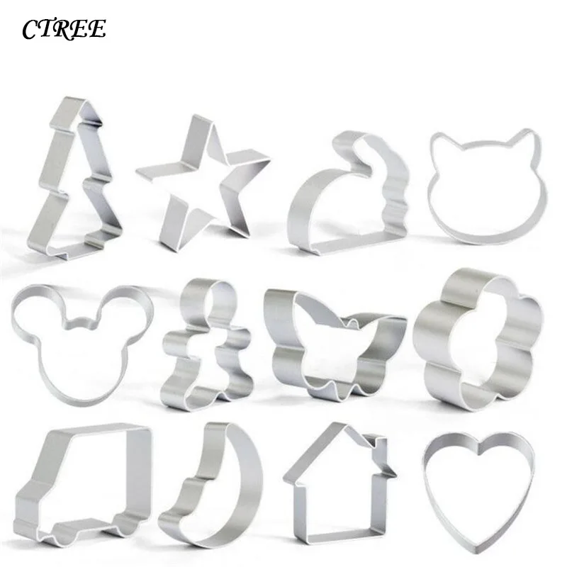 CTREE 50 styles Cookie Mould Aluminum Biscuit Press Icing Stamp Mold Dessert Tools Christmas Kitchen Gadgets Baking Tools C248
CTREE 50 styles Cookie Mould Aluminum Biscuit Press Icing Stamp Mold Dessert Tools Christmas Kitchen Gadgets Baking Tools C248