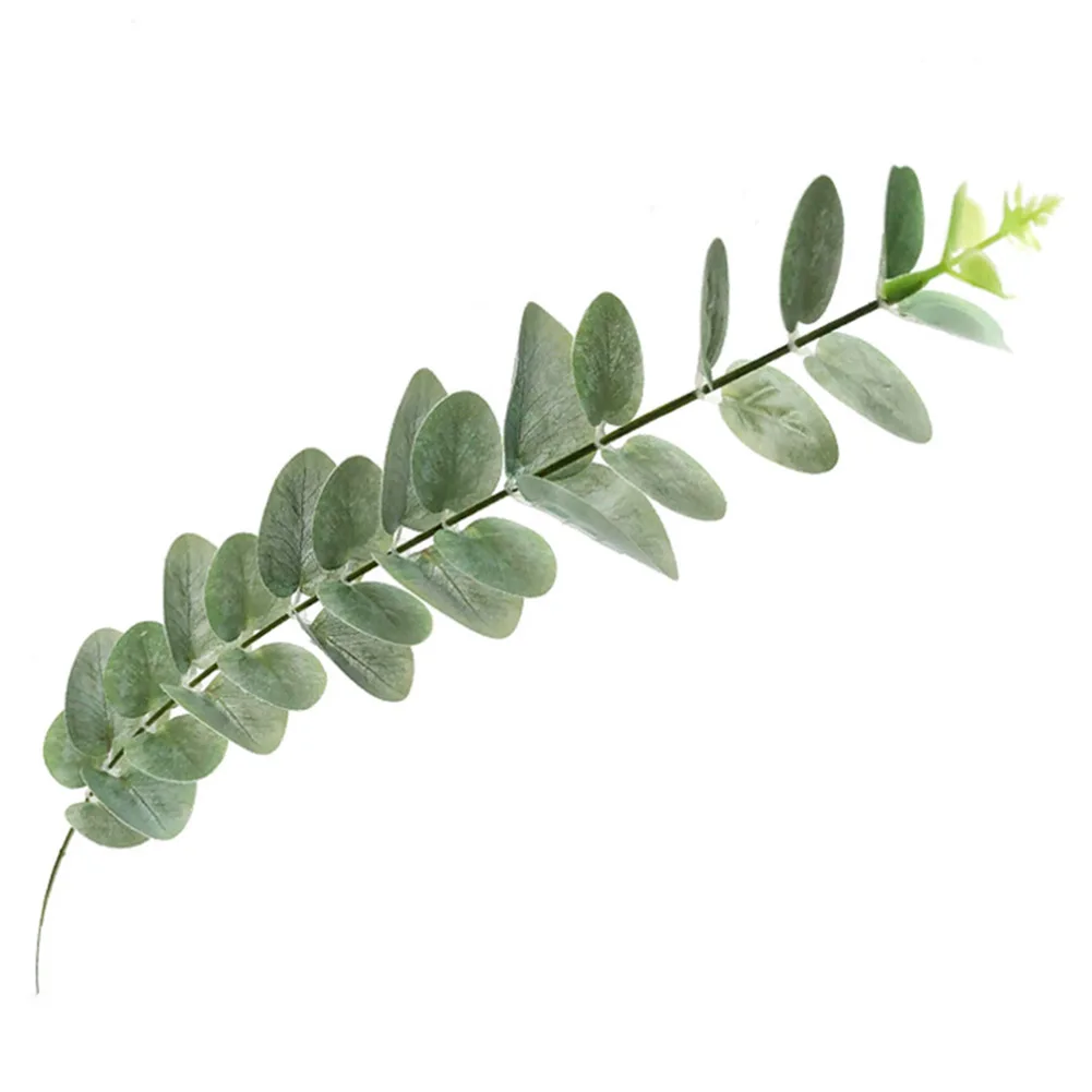 15pcs 35cm Artificial Eucalyptus Leaves Simulation Green Plant Tree Leaf Branches for Home Wedding Decoration
15pcs 35cm Artificial Eucalyptus Leaves Simulation Green Plant Tree Leaf Branches for Home Wedding Decoration