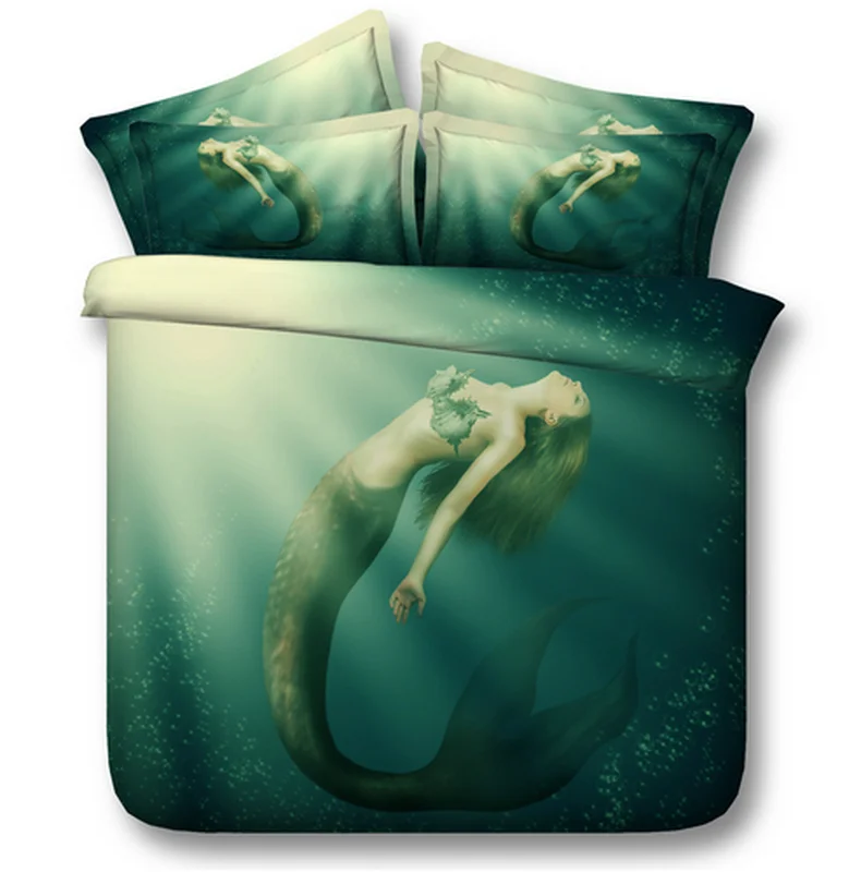 Textile Mermaid Bedding Set Blue Burgundy Fish Duvet Cover Set Flat Polyester Single Full Queen King Size Pillowcases
Textile Mermaid Bedding Set Blue Burgundy Fish Duvet Cover Set Flat Polyester Single Full Queen King Size Pillowcases