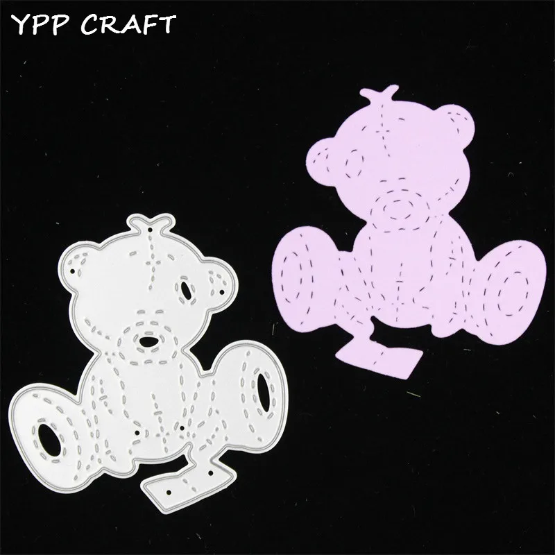 YPP CRAFT Cute Bear Metal Cutting Dies Stencils for DIY Scrapbooking/photo album Decorative Embossing DIY Paper Cards
YPP CRAFT Cute Bear Metal Cutting Dies Stencils for DIY Scrapbooking/photo album Decorative Embossing DIY Paper Cards