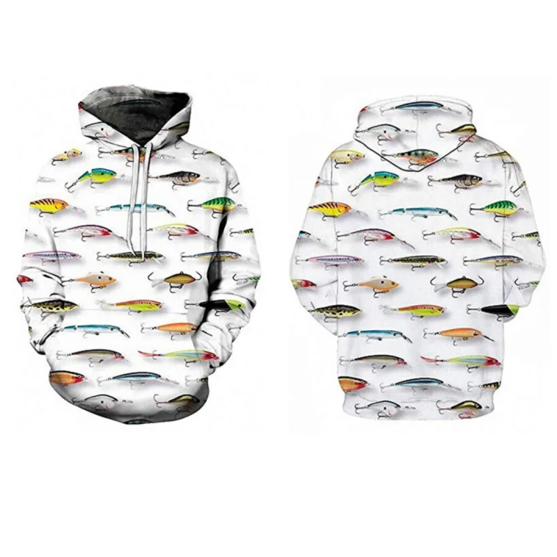 Fish Hoodie Baseball Sweatshirt 3D Digital Print Baseball Jersey Three-dimensional Sticker Sweater Print Hoodie
Fish Hoodie Baseball Sweatshirt 3D Digital Print Baseball Jersey Three-dimensional Sticker Sweater Print Hoodie