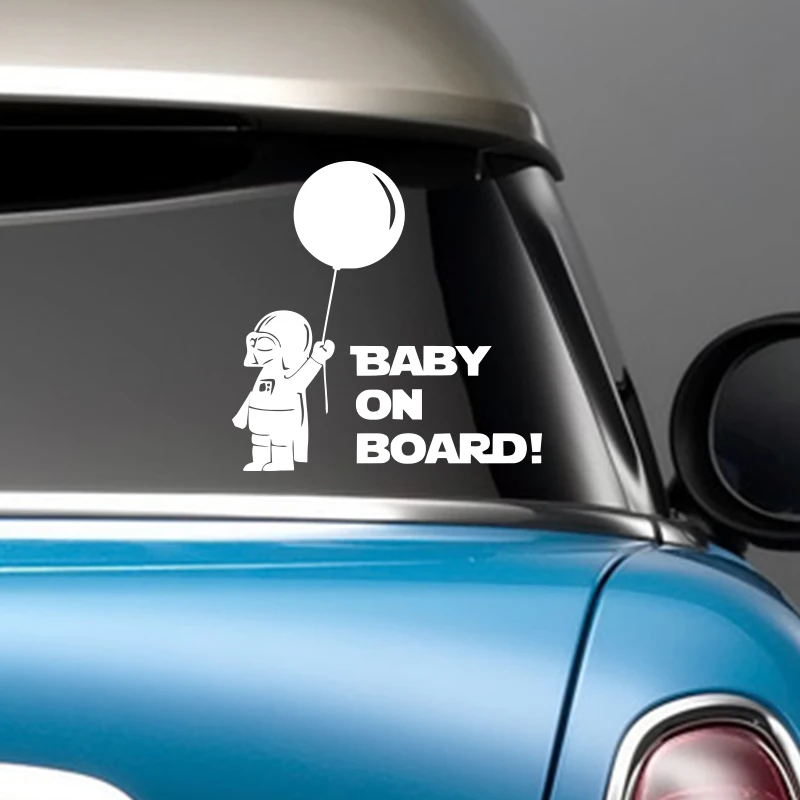 Art Car sticker BABY ON BOARD Car decoration vinyl War Stars Funny Car windows decal Cartoon car styling decor sticker
Art Car sticker BABY ON BOARD Car decoration vinyl War Stars Funny Car windows decal Cartoon car styling decor sticker
