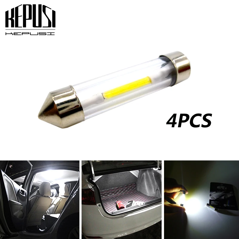 4x C5W C10W led Bulb festoon led 31mm 36mm auto car 39mm 41mm Reading License Plate Light Dome Signal Lamp White 12V
4x C5W C10W led Bulb festoon led 31mm 36mm auto car 39mm 41mm Reading License Plate Light Dome Signal Lamp White 12V