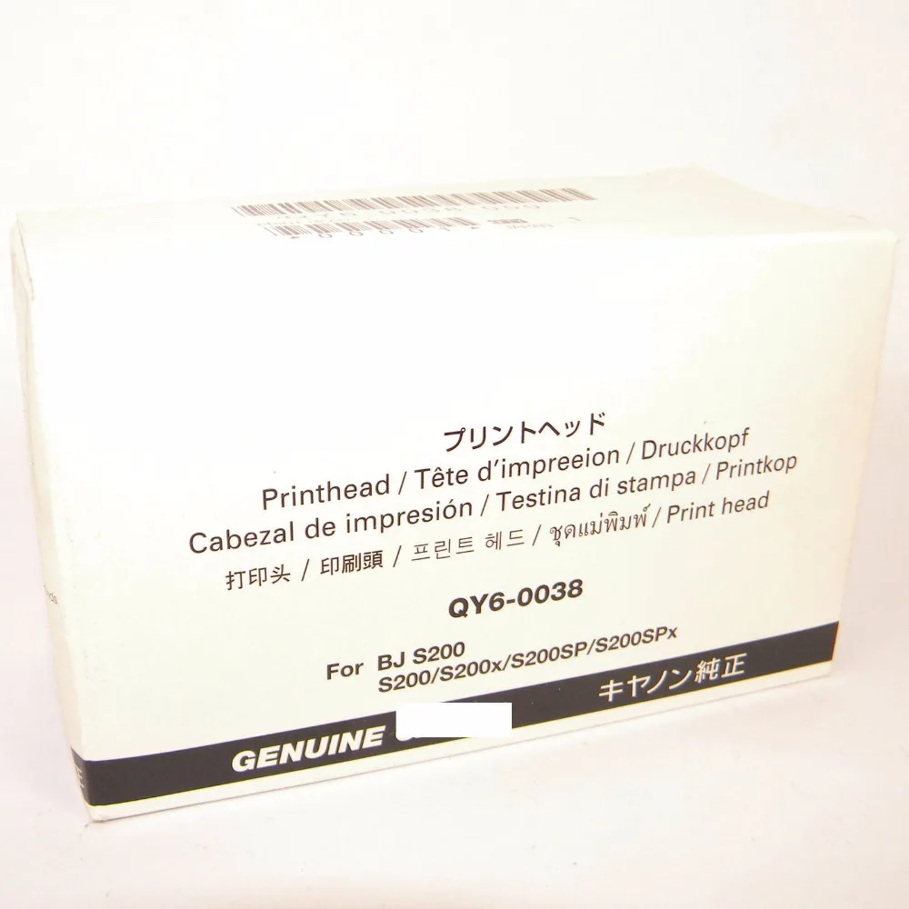 ORIGINAL NEW QY6-0038 QY6-0038-000 Printhead Print Head Printer Head for Canon BJ S200 S200x S200SP S200SPx printer
ORIGINAL NEW QY6-0038 QY6-0038-000 Printhead Print Head Printer Head for Canon BJ S200 S200x S200SP S200SPx printer