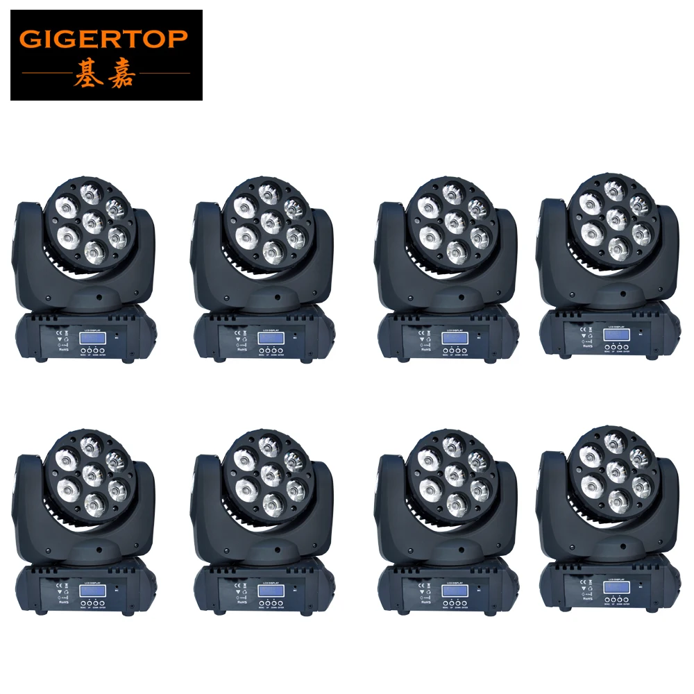 8pcs/lot 7*12W RGBW 4in1 China LED moving head Beam light,7x12W Led moving head light,with Cree lamp,DMX512 15 Channels Control
8pcs/lot 7*12W RGBW 4in1 China LED moving head Beam light,7x12W Led moving head light,with Cree lamp,DMX512 15 Channels Control