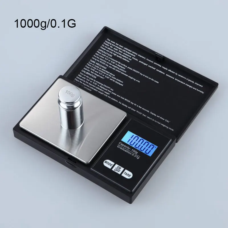 0.1-1000G Precision Digital Scale Weed Coin Jewelry Pocket Tool In Stork | Инструменты
