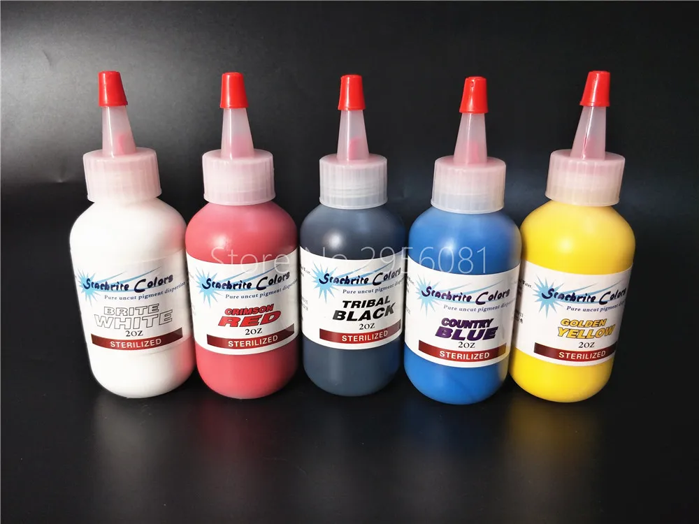 5pcs tattoo ink permanent makeup pigment mix colors tattoo ink kit 60ml(2OZ) tattoo body paint set tattoo supplies
5pcs tattoo ink permanent makeup pigment mix colors tattoo ink kit 60ml(2OZ) tattoo body paint set tattoo supplies
