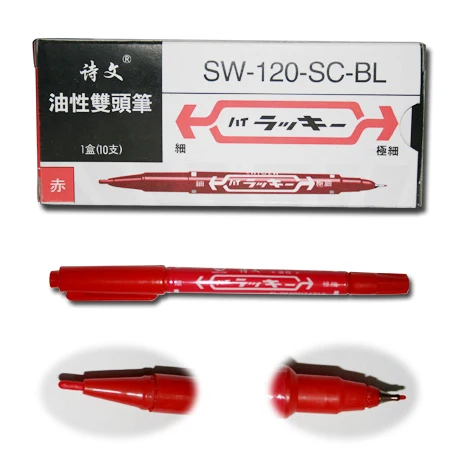 3pcs Tattoo sketch pen plastic ink red marker pen double slider transfer pen tattoo pen
3pcs Tattoo sketch pen plastic ink red marker pen double slider transfer pen tattoo pen