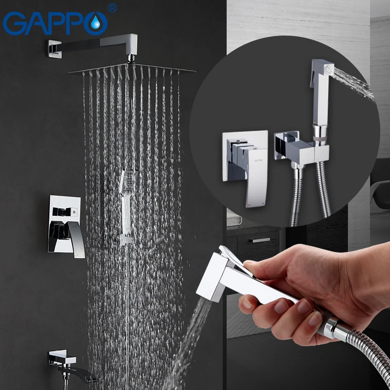 GAPPO Shower Faucets bathroom shower mixer bidet faucet bidet toilet sprayer wall mount shower system
GAPPO Shower Faucets bathroom shower mixer bidet faucet bidet toilet sprayer wall mount shower system