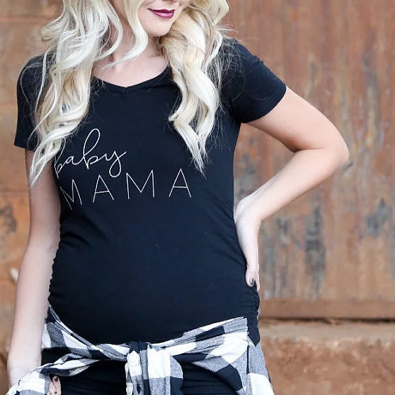 Funny Maternity T-Shirts Tops Tees for Pregnant Women Daddy & Mommy Family Shirts Top Tees Maternity Shirts Clothing Plus Size
Funny Maternity T-Shirts Tops Tees for Pregnant Women Daddy & Mommy Family Shirts Top Tees Maternity Shirts Clothing Plus Size