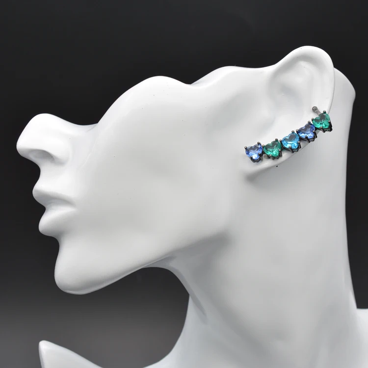 Mixed color stone ear stud fine jewelry ornaments high quality multicolor zircon earrings
Mixed color stone ear stud fine jewelry ornaments high quality multicolor zircon earrings
